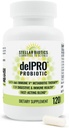 Del-Immune V® + Delpro Probiotic & Prebiotic Mešanica s Stellar Biotics - spodbuja optimalno zdravje, prebavo, imunosupresivno podporo in razpoloženje (120 kapsul)