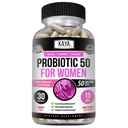 Kaya Naturals Probiotic 50 milijard CFU - probiotiki za ženske, probiotiki za moške in odrasle, naravni - Gut Health & Imune Support dodatek - Zagotavlja prebavna podpora - 30 Zelenjavne kapsule