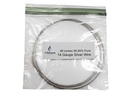 Čisti srebro generator žice – 9999 Silver Electrodes – Pred-Cut 48-Inch 14 Gage žice – Fits LifeForce Generators