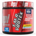 BPI Sports 1.M.R Vortex Pre Workout Powder – High Stim Preworkout za moške in ženske z Glicerol, kofein, niacin, in zeliščni izvlečki – Energija, Fokus in vzdržljivost – Power Juice – 50 Serving