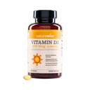 NatureWise Vitamin D3 4000iu (100 μg) 1-letna oskrba za imuno podporo, zdravo delovanje mišic in zdravje kosti - Ne-GMO, Gluten-free in Organic Extra Deviški oljčno olje, (Mini Softgel), 360 Število