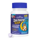 21. stoletje Živalski vrt Prijatelji spanje žvečljivi melatonin, malinska aroma, 60 grof