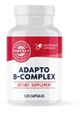 Vimergy Adapto B Complex, 120 Servings – Visoka moč z 8 B vitamini, Rhodiola & Hawthorn Berry – Podpira duševno energijo, kognicijo, Mood - Non-GMO, Kosher, Vegan, Paleo, No Gluten, No Soy