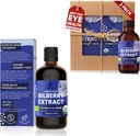Ekstrakt divje borovnice 3x3.4oz Steklenica tekoče borovnice Antocianin Brez alkohola Evropska borovnica Borovnica Dopolnilo za oči Visoka biološka uporabnost Tekoči ekstrakt