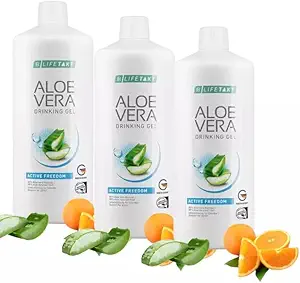 LR Lifetakt Aloe Vera Pitje Gel Active Freedom Health Care Ženske Moški pijejo vsak dan Naravno zdravljenje Garnitura 3-1000 ml./33.3 fl.oz
