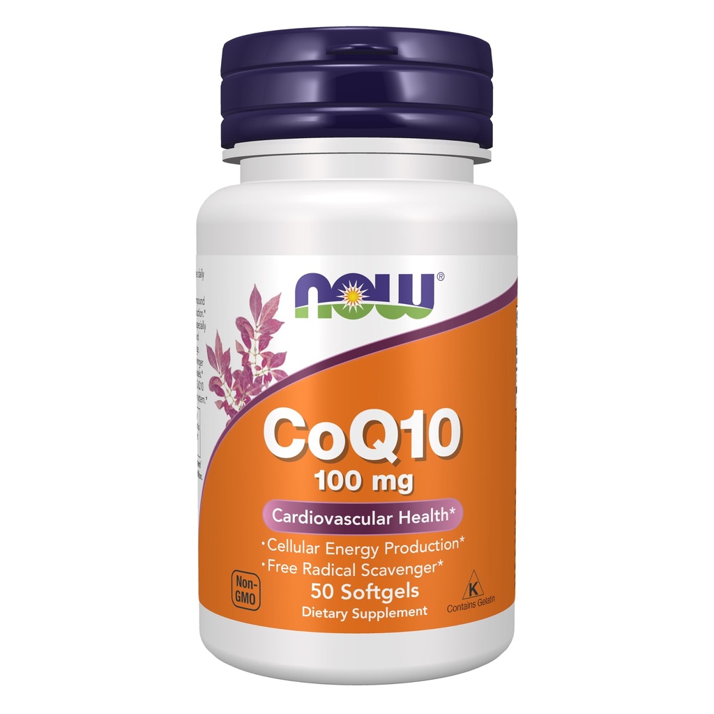 Zdaj dopolnila, CoQ10 (koencim Q10) 100 mg, farmacevtska stopnja, kardiovaskularno zdravje*, 50 softgels