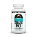 Vir Naturals - Betain HCl Vir klorovodikove kisline 650 mg. - 180 tablet