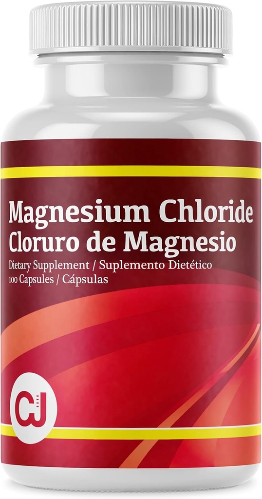 Magnezijev klorid - Clouro de Magnesio, 100 kapsul, Eterična mineralna dopolnila, sprostitev