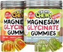 Magnezij Gummies paket – 2 steklenice (60 vsak) – Ananas Orange & Coconut Pistachio