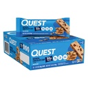 Quest Nutrition Oatmeal Chocolate Chip Protein Bars, 20g Beljakovine, 1g sladkorja, 5g neto Carb, Gluten Free, Keto prijazno, 12 Count