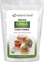 Z Natural Foods Organic Chaga Gobe Extract Prašek, Zgoščen Premium goba ekstrakt za podporo imunskega zdravja, Energiraj svoje jutro z dodajanjem kave in čaja, 1 lb