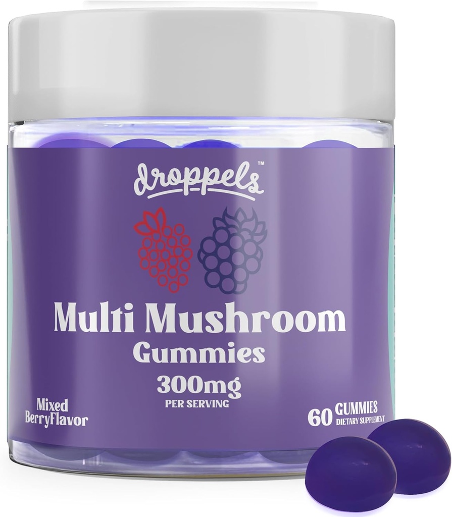 Droppels Multi-Mushroom Gumies 