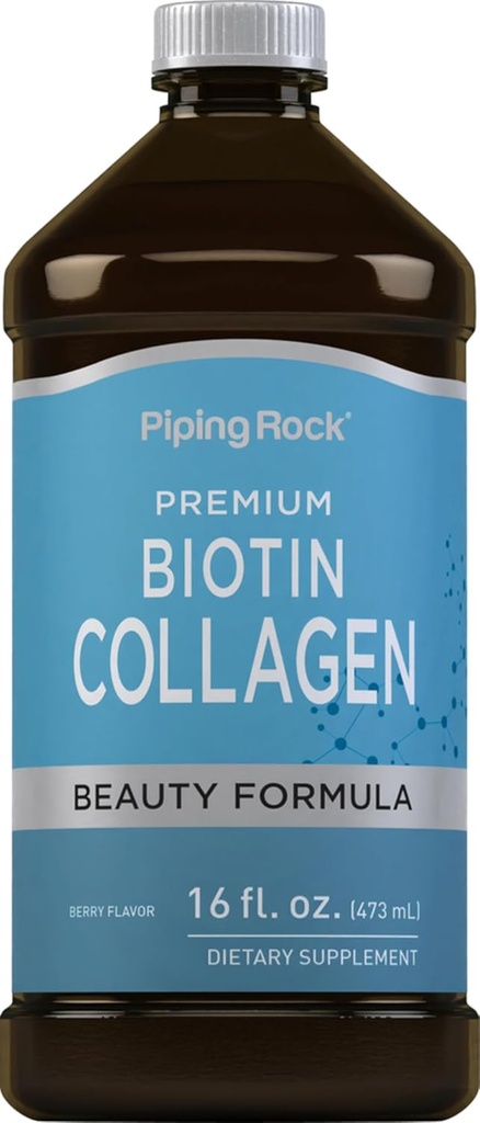 Piping Rock Liquid Collagen in Biotin 16 fl oz 