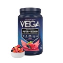 Vega Sport Vegan Protein Powder + Recovery - 30g Protein na osnovi rastlin na serviranje, Berry, 19 Servings, 5g BCAA, Probiotics, NSF Certified, For Shakes & Smoothies, 1.8lbs (Packaging May Vary)