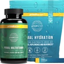 Primal žetev multivitamin in hidracija prahu dodatki za moške, paket