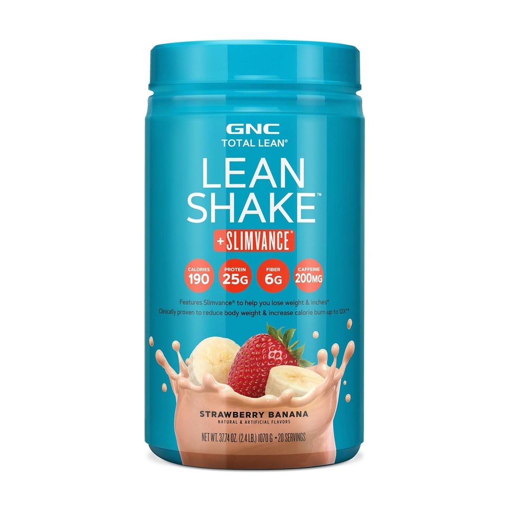 GNC total lean lean shake + Slimvance Stim - Jagodna banana (20 postrežbe)