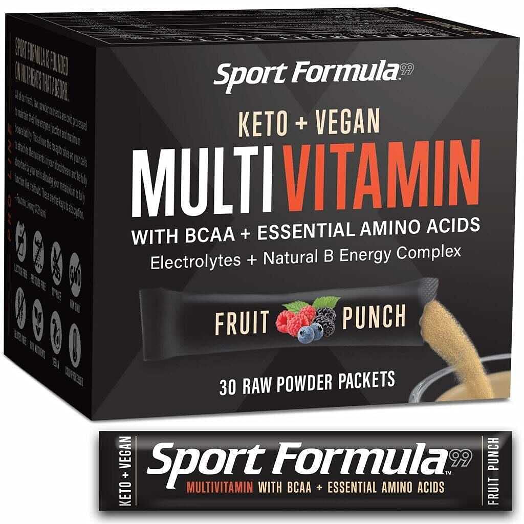 Tekoči multivitaminski napitek Mix Vitamin Powder BCAA Ne bo vznemiril vašega želodca vsak dan Keto MultiVitamin za moške in ženske Aminokisline v prahu sadje Punch Packet multivitaminski v prahu elektroliti