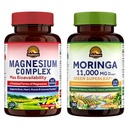 Vitalitown Magnezij + Moringa paket (Pack of 2) 