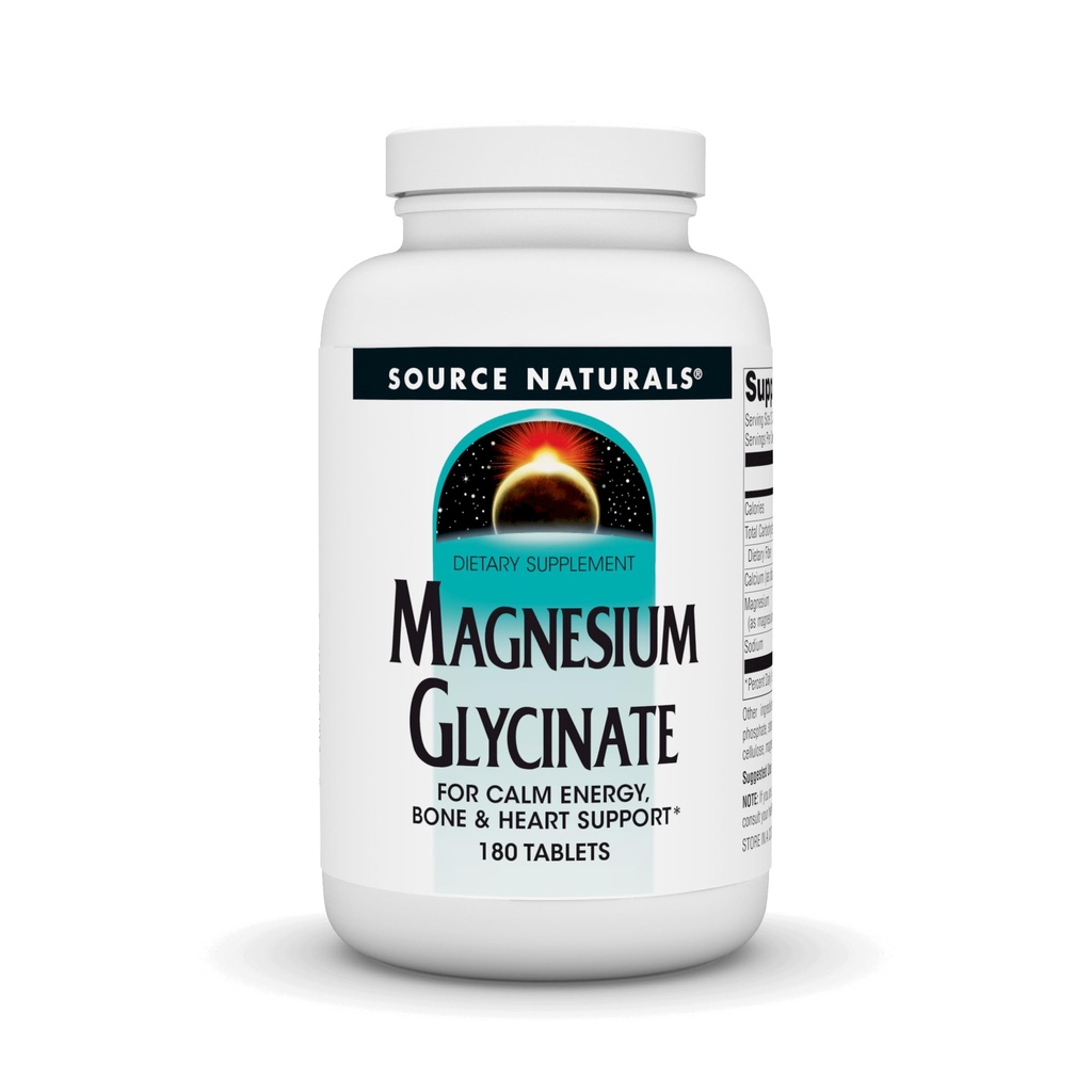 Vir Naturals Magnezijev glicinat, keliran za visoko absorpcijo 