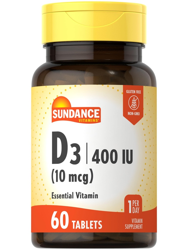 Sundance Vitamin D3 400 i.e. (10 μg) 