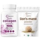 Mikro Sestavine Multi colagen kompleks & Lions griva goba dodatek v prahu paket 2 paket 