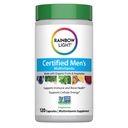 Mavrična svetloba multivitaminski za moške, vitamin C, D in cink, probiotiki, moški multivitaminski zagotavlja visoko potencialno imuno, srce, in jetra podporo, Non-GMO, Vegetarian, 120 tablet