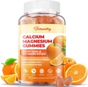 Kalcij Magnezijev cink Gumiji z vitaminom D3 & K2 - visoka absorpcija Magnezij Glicinat 400mg - dodatek brez sladkorja kalcij - podpora živčne mišice Mood & Immuniteta - za odrasle moške