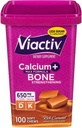 Viactiv Max Formula Kalcij +Vitamin D3 Dodatek za zdravje kosti, Bogata karamela, 100 mehkih žvečil - 5 pakiranje