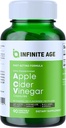 INFINITE AGE 1950mg Apple Cider Vinegar Kapsule, 90 Count - Izdelano v ZDA, Vegan, Gluten brezplačno, vse naravno - s 60mg Kajenskega sadja - brez polnila, Ultra koncentrirana