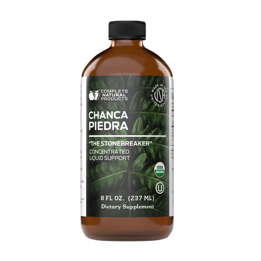 Organska Chanca Piedra koncentrat & Extract 8oz - Phyllanthus Niruri - Naravni tekoči kamen Breaker & Crusher Tinkture