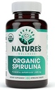 USDA Organic Spirulina tablete - Ne-GMO Zelena Superfood dodatek: 3000mg sveže modre zelene alge, Vegan, Gluten prost, Trajno rastejo, Pesticidi prosti in neobsevani, 500mg na tableto, 180'