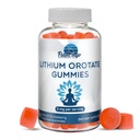 Litij Orotat Gumies 5mg na strežbo - Tretja stranka testirana, na rastlinski osnovi. Alternativno na Litijeve kapljice ali tablete. Trace Mineral za podporo razpoloženja- Jagode arome Litij dopolnila- 60 Število