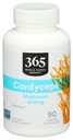 365 po celoten trg živil, Cordyceps gobe veganske kapsule, 500mg, 90 Število
