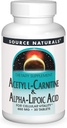 Vir Naturals Acetil L- karnitin & alfa- lipojska kislina 650mg - 30 tablet