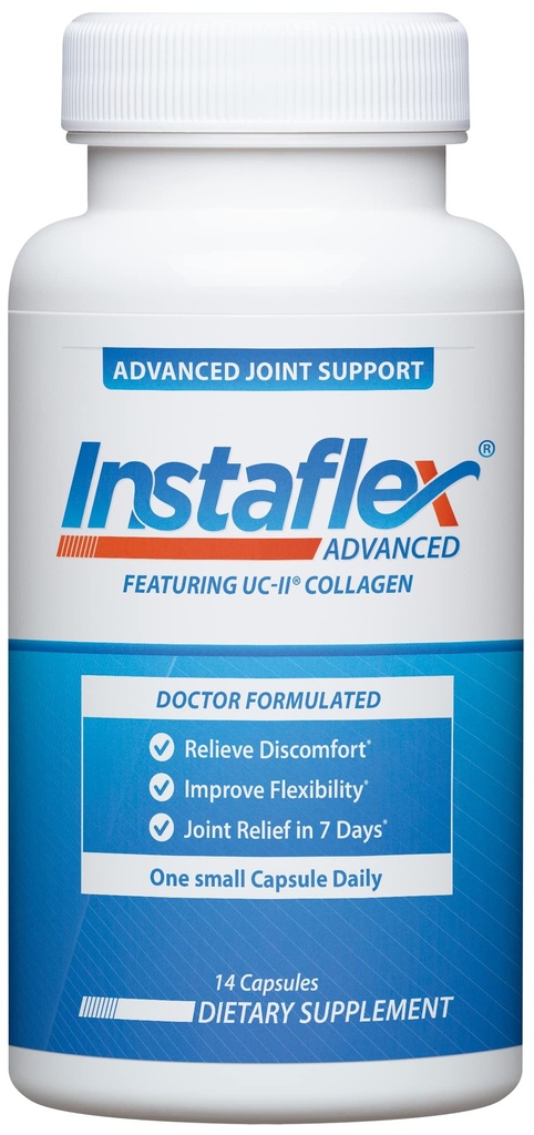 Instaflex Advanced Joint Support - Doktor Oblikovan skupni Relief dodatek, Featuring Collagen & 5 Drugi skupni neugodje boj sestavine - 14 Število