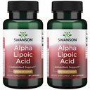 Swanson Alpha Lipoic Acid - naravni dodatek, ki podpira zdrave ravni krvnega tlaka že v normalnem razponu - spodbuja presnovo ogljikovega hidrata - (60 kapsul, 600 mg vsak) (2 pakiranji)