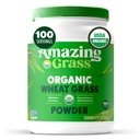 Neverjetna trava pšenična trava v prahu: 100% polnozrnata pšenična trava v prahu za energijo, Detox & Immuniteta Podpora, Klorofil zagotavlja zelene, 100 Serving