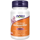 Zdaj dopolnila, Trojna moč Astaksantin 12 mg, Trojna moč, zdravje možganov*, Pomaga upravljati očesni sev*, 60 Veggie Softgels