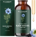 Betterbrand BetterLungs črno seme olje tinktura 60ml tekoča formula
