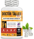 Doktor Taller otroci - otroci multivitaminski, Toddler vitamini - podpora kostna moč, okrepljena imuniteta s kalcij, multivitaminski za starosti 2 do 9 - grozdni okus - 90 Žvečljive tablete 