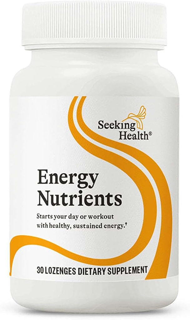 Iskanje hranil za zdravo energijo – prej NADH + CoQ10, 25 mg NADH + 25 mg CoQ10 za podporo naravni energiji in zdravemu staranju, podpori antioksidantom, podpori pomnilniku in fokusu (30 lozenges)*