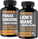 Najbolj korejski Red Panax z Lions Mane dodatki z Ginkgo biloba za zdravo welbeing in življenjski slog.