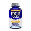 Fokus Factor Odrasli Možgani in vizija Dopolnilo, 120 Count - Eye Vitamin, Mineral Supplement & Popoln multivitamin w/Lutein & Zeaksantin – Možgani Dodatek za fokus, Koncentracija, Spomin