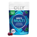 OLY moški multivitaminski gumi, Imunska podpora, Vitamini A, C, D, E, B, likopen, cink, BlackBerry, 60 Day Supply - 120 Count