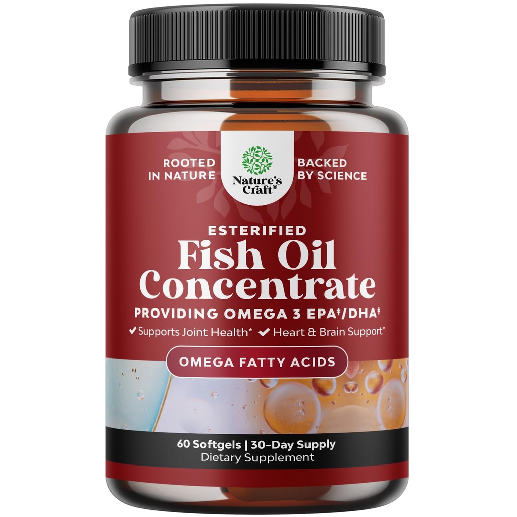 Omega 3 ribje olje dodatek - EPA DHA ribje olje Omega 3 dodatek z imunskim spodbujevalec možganov vitamini - Burpless 2000 mg na služijo za Mood Boost podporo jeter in podporo PMS pomoč