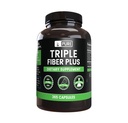 Čiste izvirne sestavine Triple Fiber (365 Kapsule) Ne Magnezij ali riž polnila, vedno čista, Lab preverjen