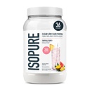 Izopur čisti sirotkini izolati v prahu, laktoza brez glutena, naravno aromatizirana, tropska punch, 20g beljakovine na serviranje, 1,9 Lbs, 36 Servis (Packageing May Vary)