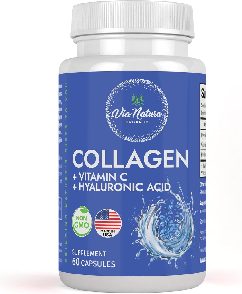 Kolagen + vitamin C + hialuronska kislina 