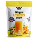 Ingver Kurkuma Dodatki s piperin, Vitamin C, Vitamin D3 & cink 