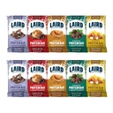 Laird Superfood Funkcionalne proteinske čokoladice – Beljakovinska ploščica, vendar bolje s pravimi sestavinami, Funkcionalne gobe 10g Rastlinske beljakovine, 6g Fiber - Non-GMO - 5 Flavor Variety Pack, 10 Število (Pack po 1)